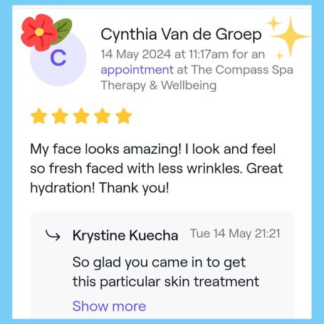 More 5 Stars Reviews from Cynthia